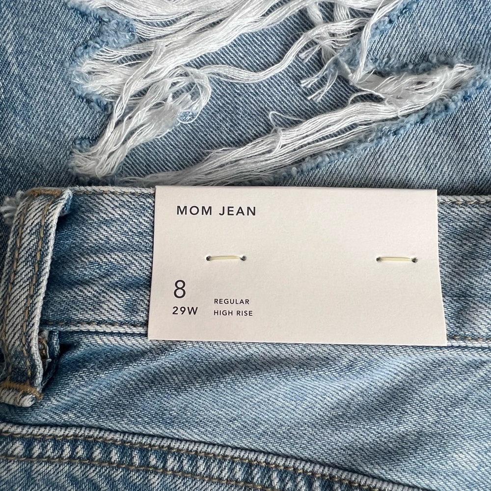 American Eagle Mom Jeans 8/29W NWT - Picture 3 of 7